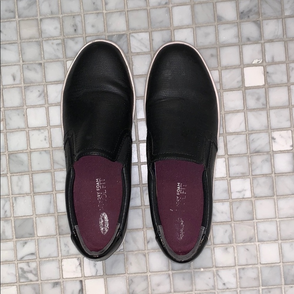Dr. Scholls black slide on’s